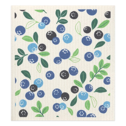 Blueberries Swedish Dishcloth