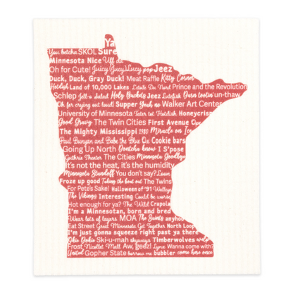 MN Phrases Swedish Dishcloth