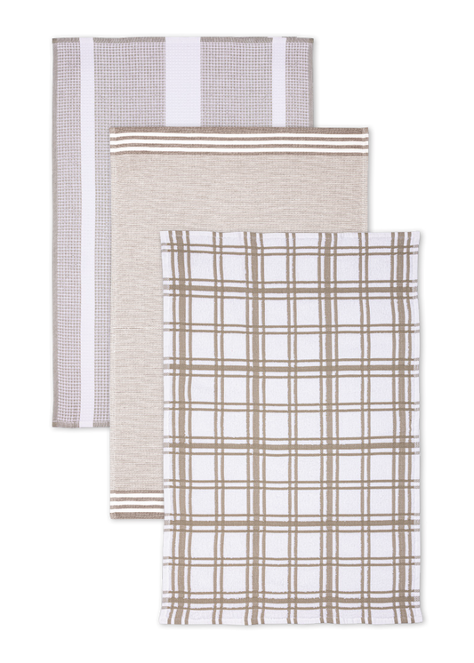 Terry Windowpane Towel
