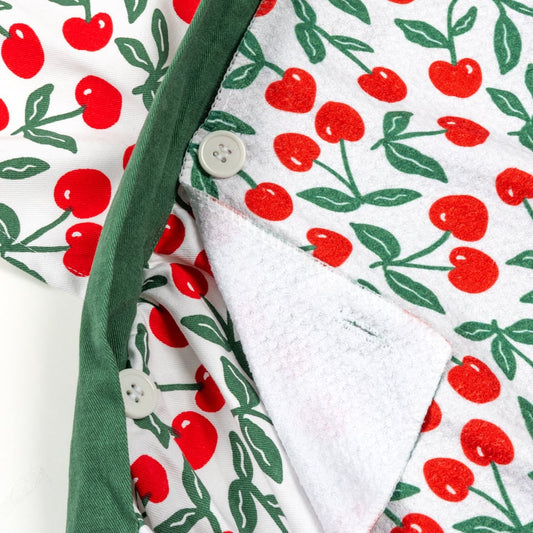 Cherry Pit MÜapron with VIBE® Towel