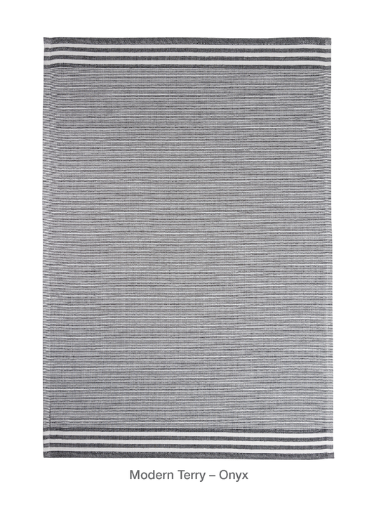 Onyx Modern Terry Towel