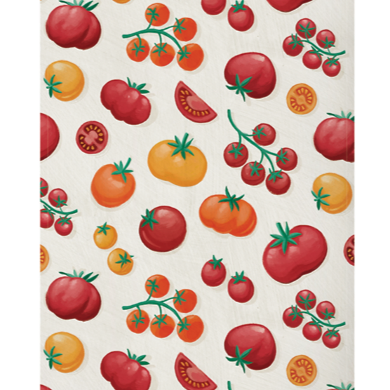 Tomatoes Designer Towel