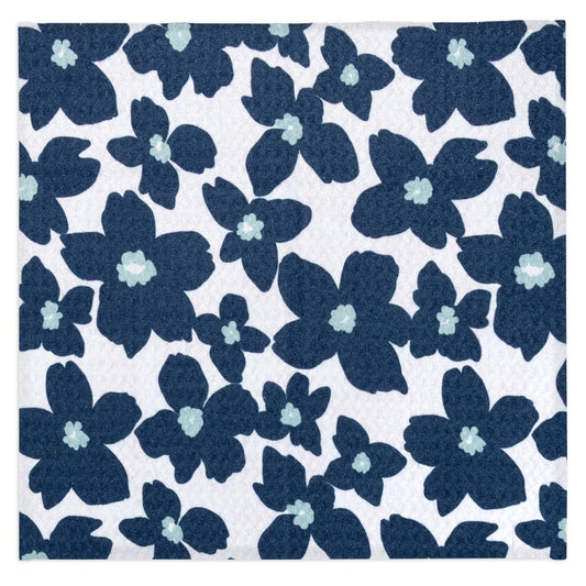 Periwinkle Floral VIBE® Cloth Set/2