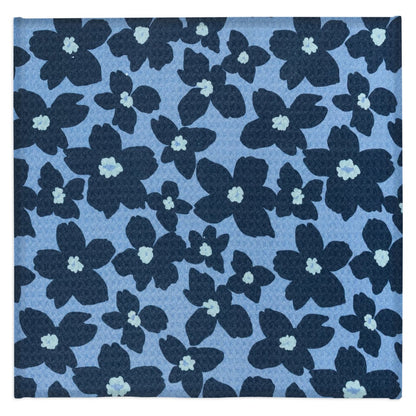 Periwinkle Floral VIBE® Cloth Set/2