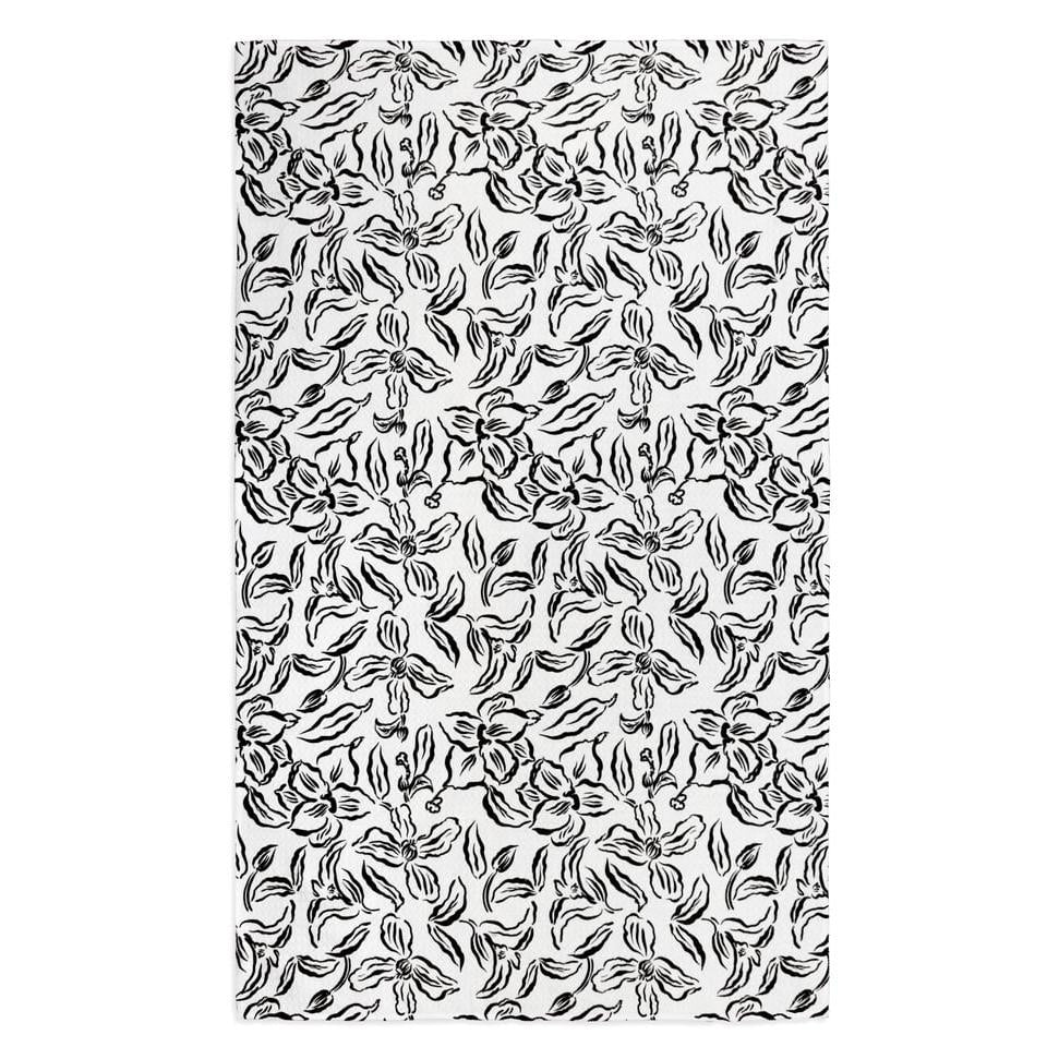 Black Water Lily VIBE® Towel