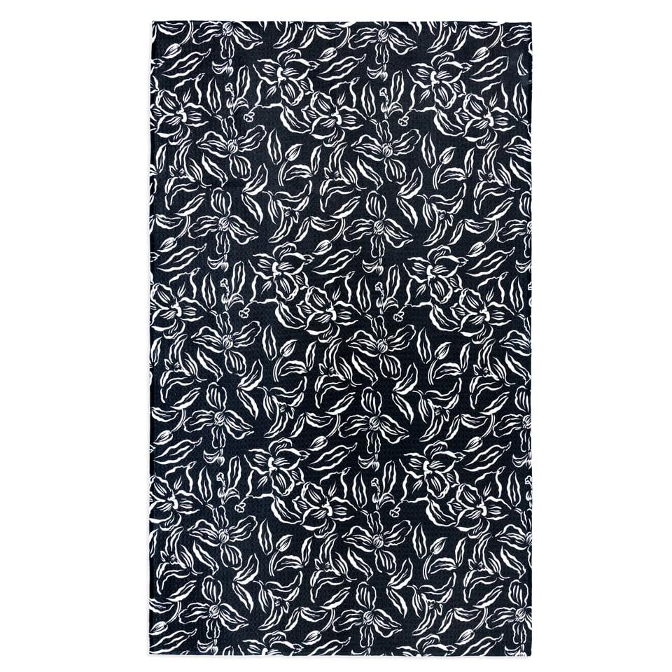 Black Water Lily VIBE® Towel