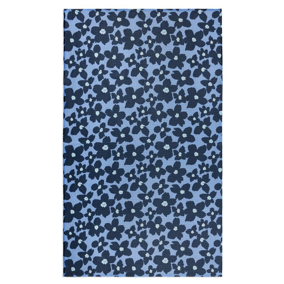 Periwinkle Floral VIBE® Towel