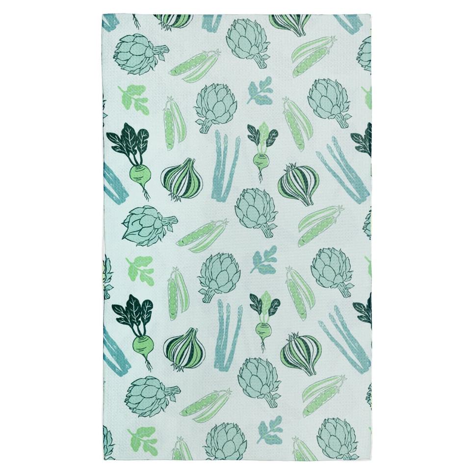 Spring Greens VIBE® Towel