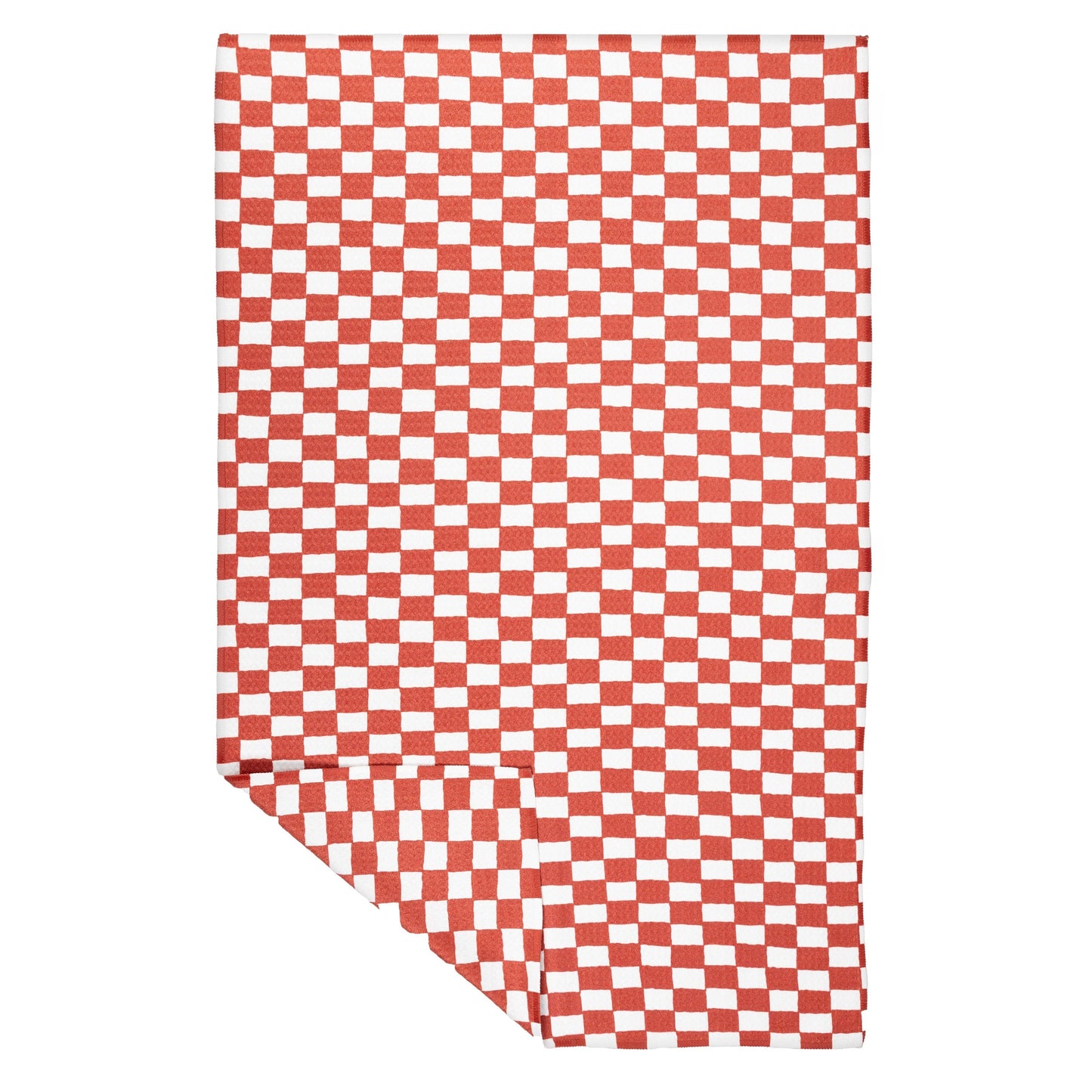 Checker Red VIBE® Towel