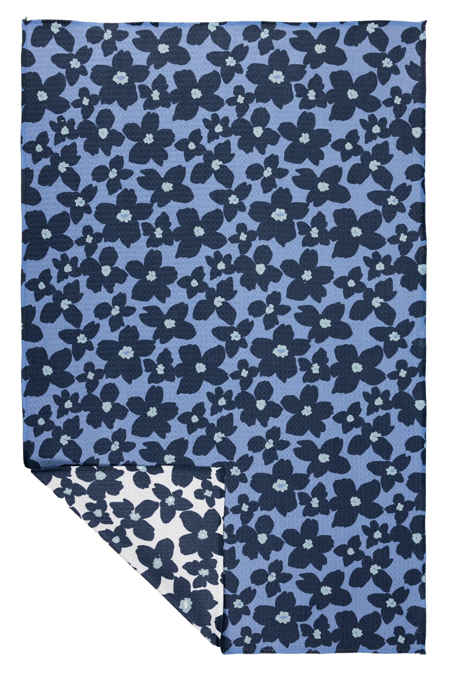 Periwinkle Floral VIBE Towel