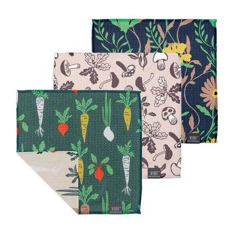 Veggie VIBE Dish Cloth Set