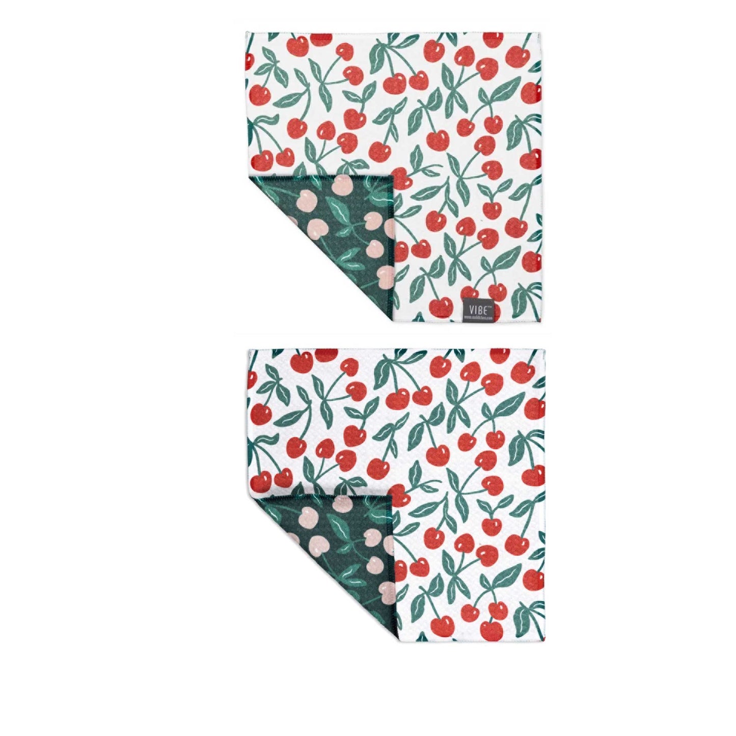 Cherry Pit Vibe Recycled Cloth Set/2