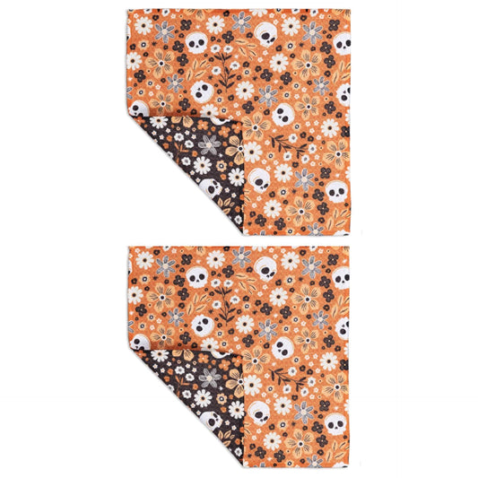 Floral Skull VIBE Cloth Set/2