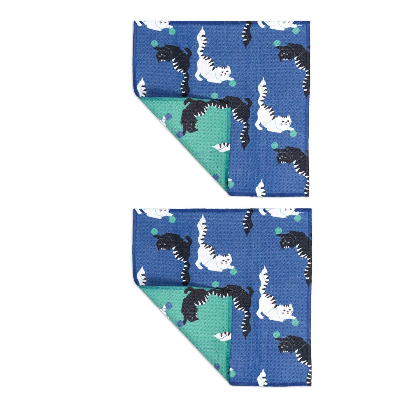 Meow Mischief Vibe Recycled Cloth Set/2