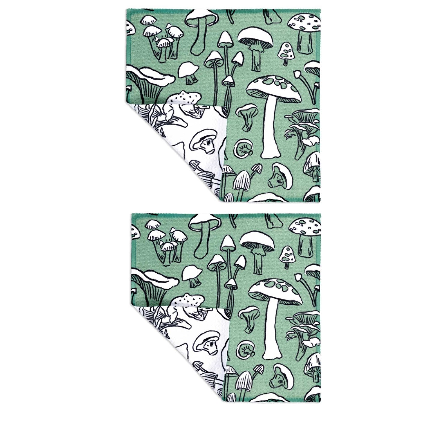 Mushroom Medley Vibe Recycled Cloth Set/2