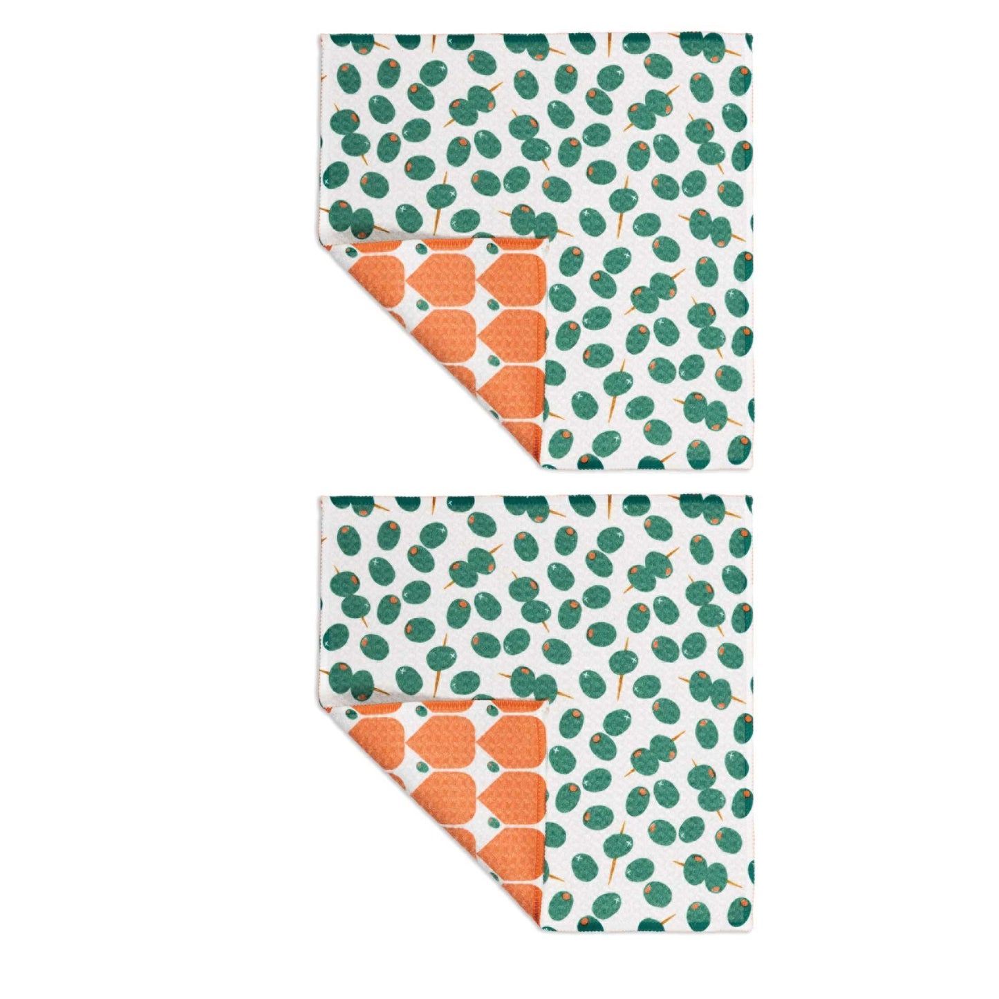 Olive Twist Vibe Recycled Cloth Set/2