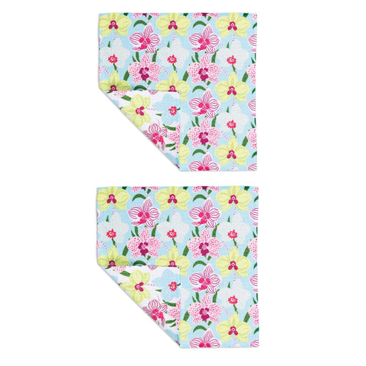 Orchids Vibe Recycled Cloth Set/2