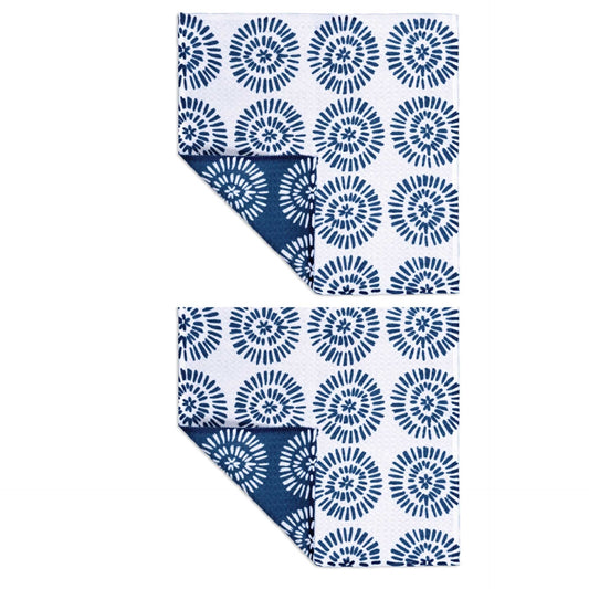 Radial Blue Vibe Recycled Cloth Set/2