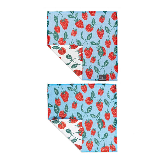Strawberry Vine Vibe Recycled Cloth Set/2