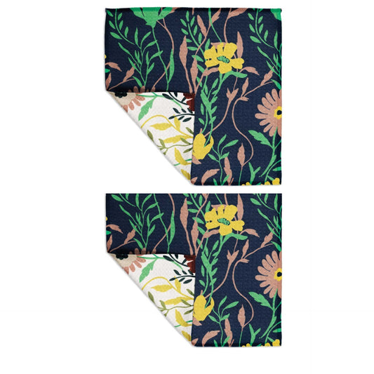 Vine Floral Vibe Recycled Cloth Set/2