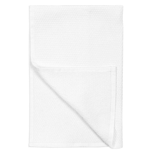 White Honeycomb Terry Towel