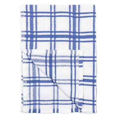 Seaside Windowpane Terry Towel
