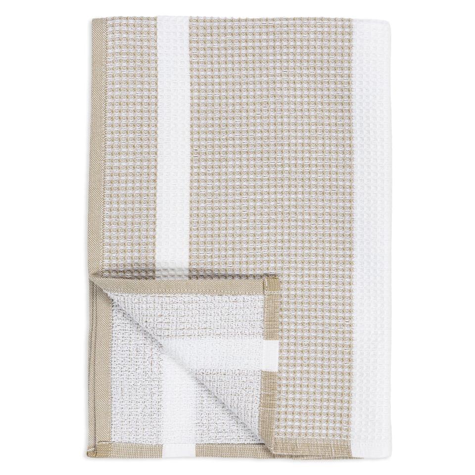 Khaki Waffle Terry Towel
