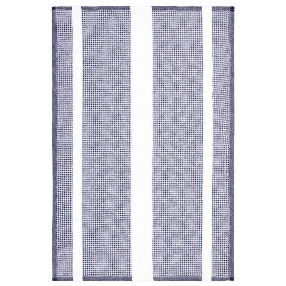 Ink Blue Waffle Terry Towel