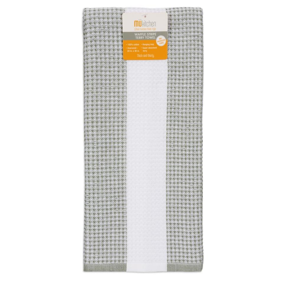 Thyme Waffle Terry Towel