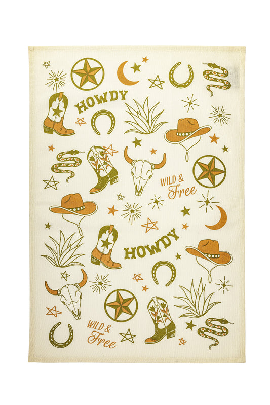 Wild West Designer Towel